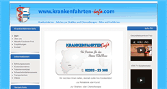 Desktop Screenshot of krankenfahrten-info.com